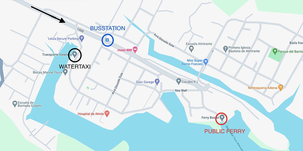 Map of Almirante