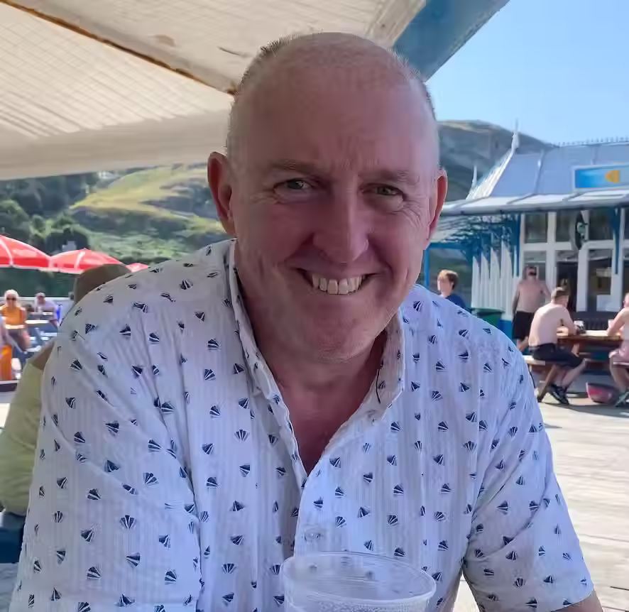 Kevin (my uncle and mum’s brother-in-law)
