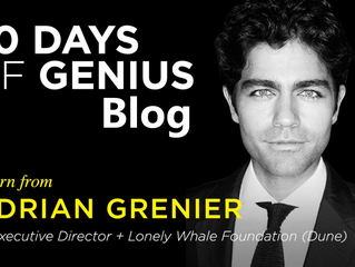 30 Days Of Genius Blog: Adrian Grenier