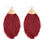 Thumbnail: Oversized Tassel Drop Earrings