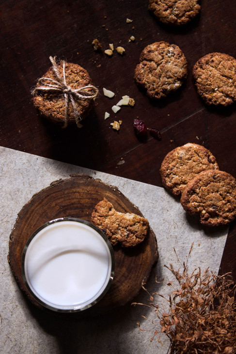 Cookies and milk