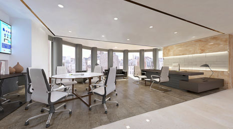 office, commercial design doha, chair, desk, table, round table, 