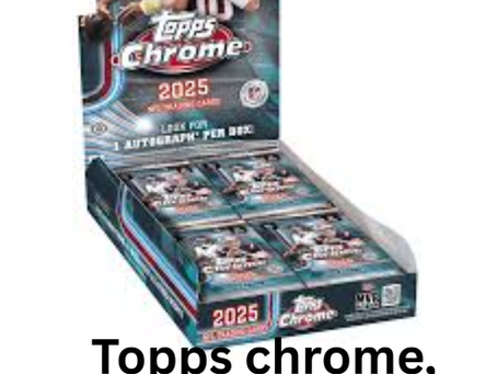 Topps Chrome, thoughts and about