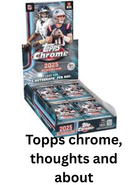 Topps Chrome, thoughts and about