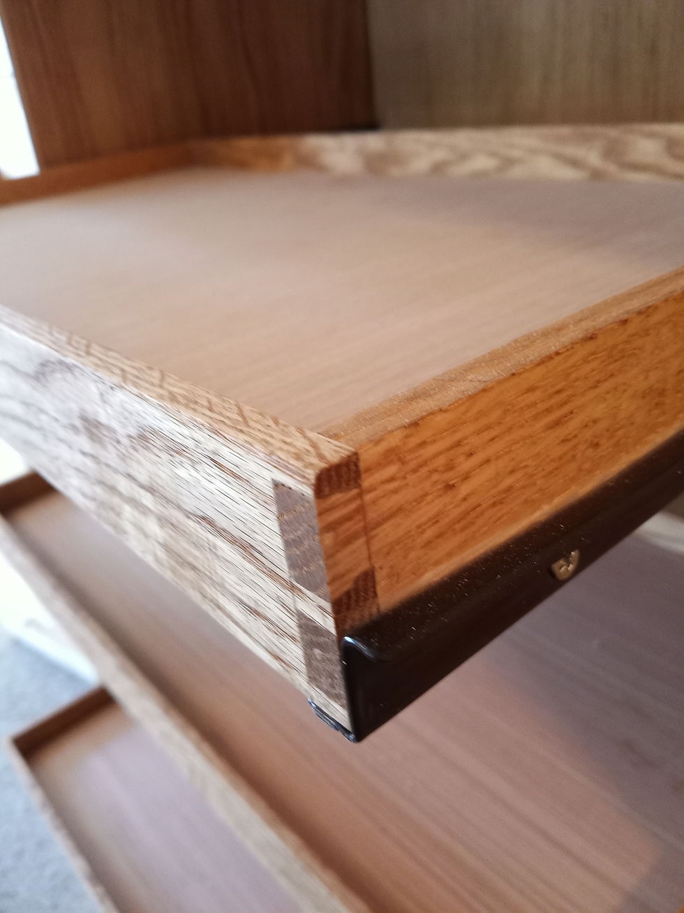 Thumbnail: Oak Pantry with slide-out shelves