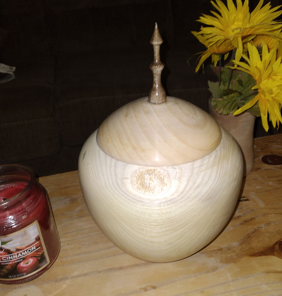 Thumbnail: Large Mulberry/Ash/Walnut urn