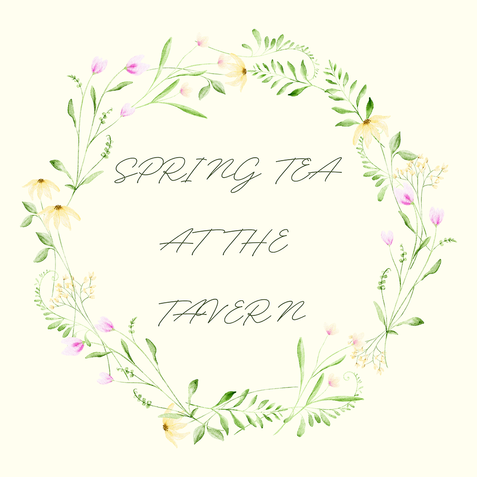 Spring Tea at the Tavern