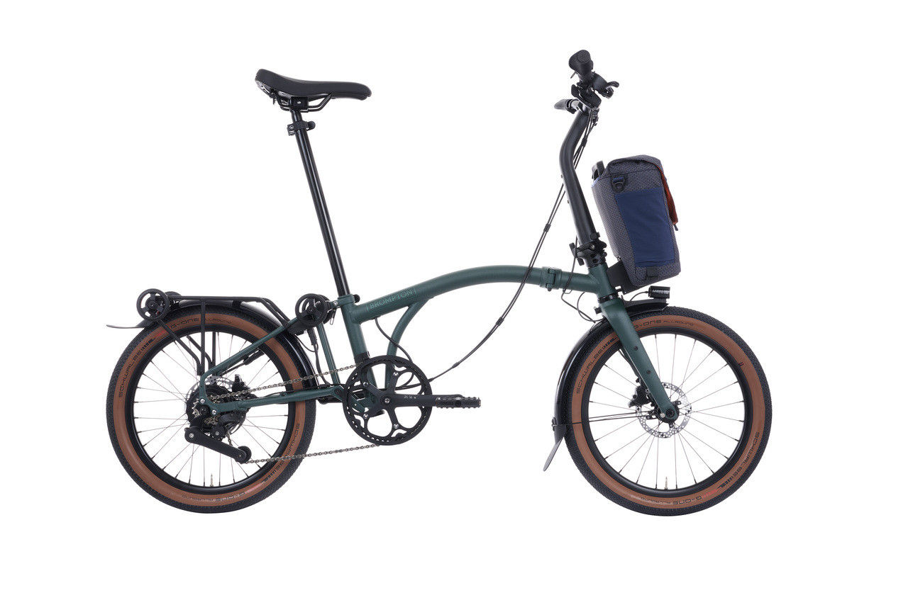 Electric G Line Brompton with Roller Frame - 4 Speed