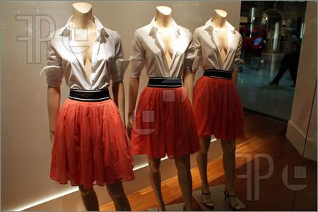 Three Identical Mannequins