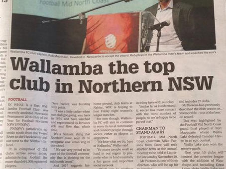 Newcastle Permanent awards Wallamba North Coast gong