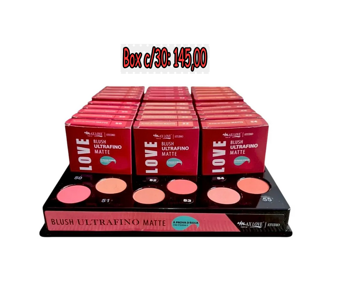 Blush Ultrafino Matte (50 ao 55) - MAXLOVE (box c/30) - 3274