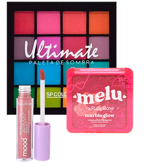 Foto de produtos de maquiagens