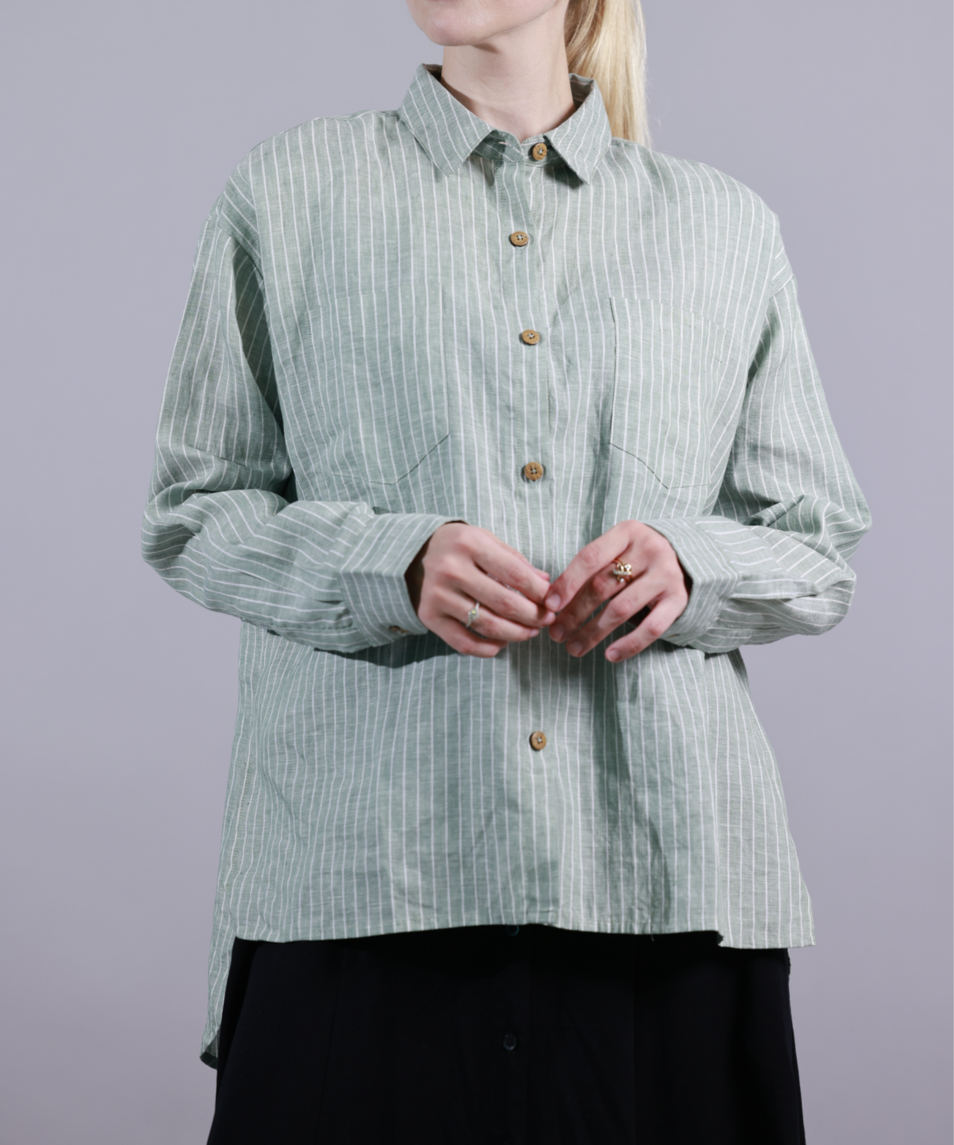 Linen Stripe Shirt