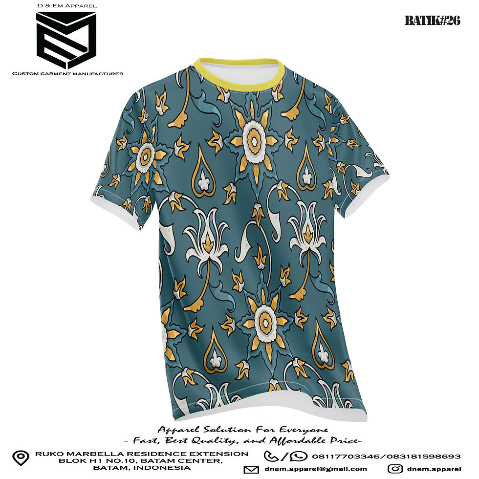 Thumbnail: Pre-Order Batik Collection Design#16-30
