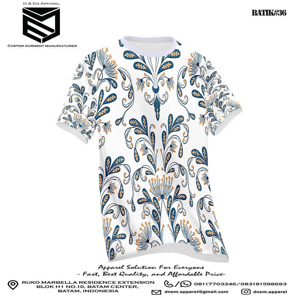 Thumbnail: Pre-Order Batik Collection Design#31-40
