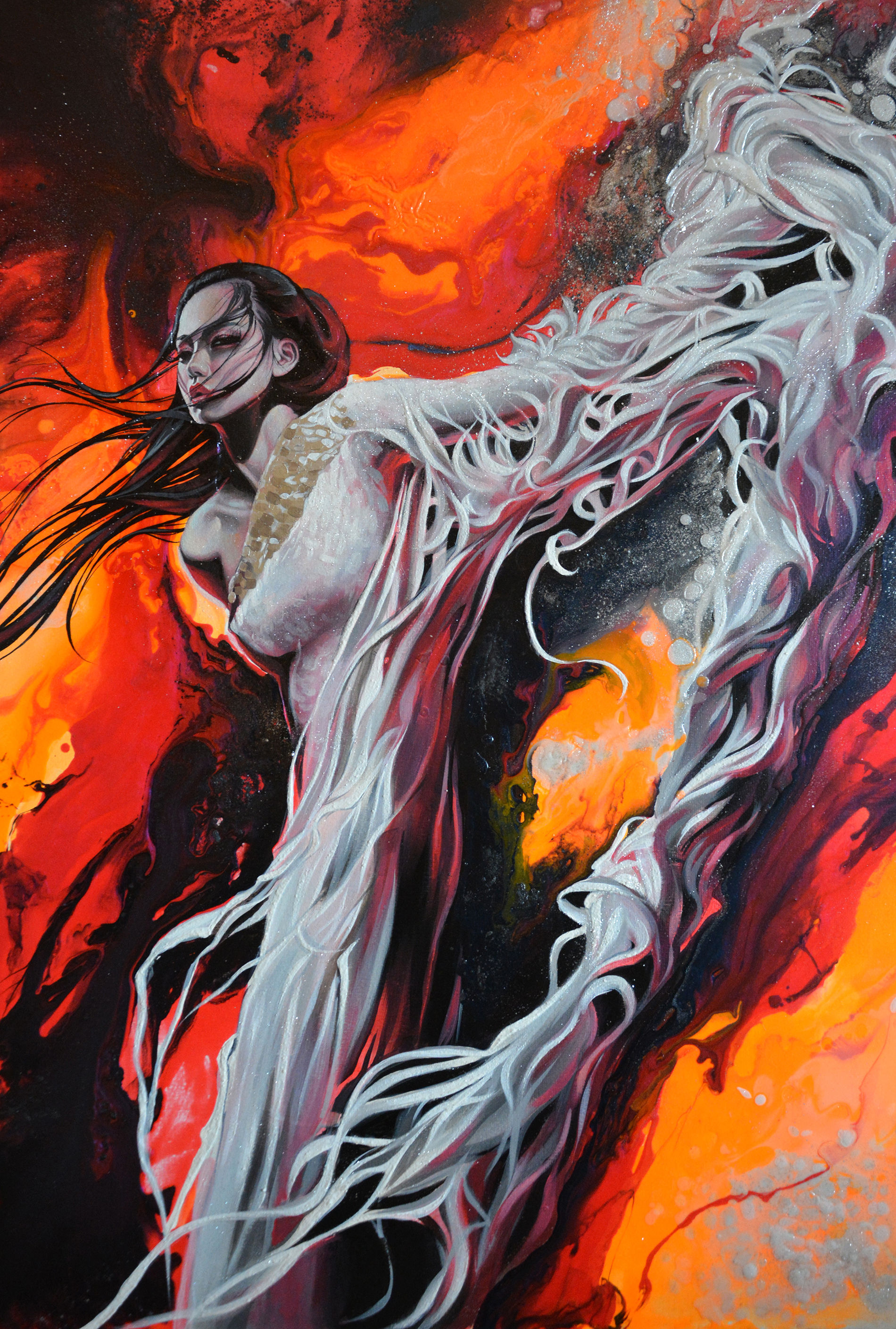 A2 PREMIUM SEMIGLOSS POSTER -RED PHOENIX