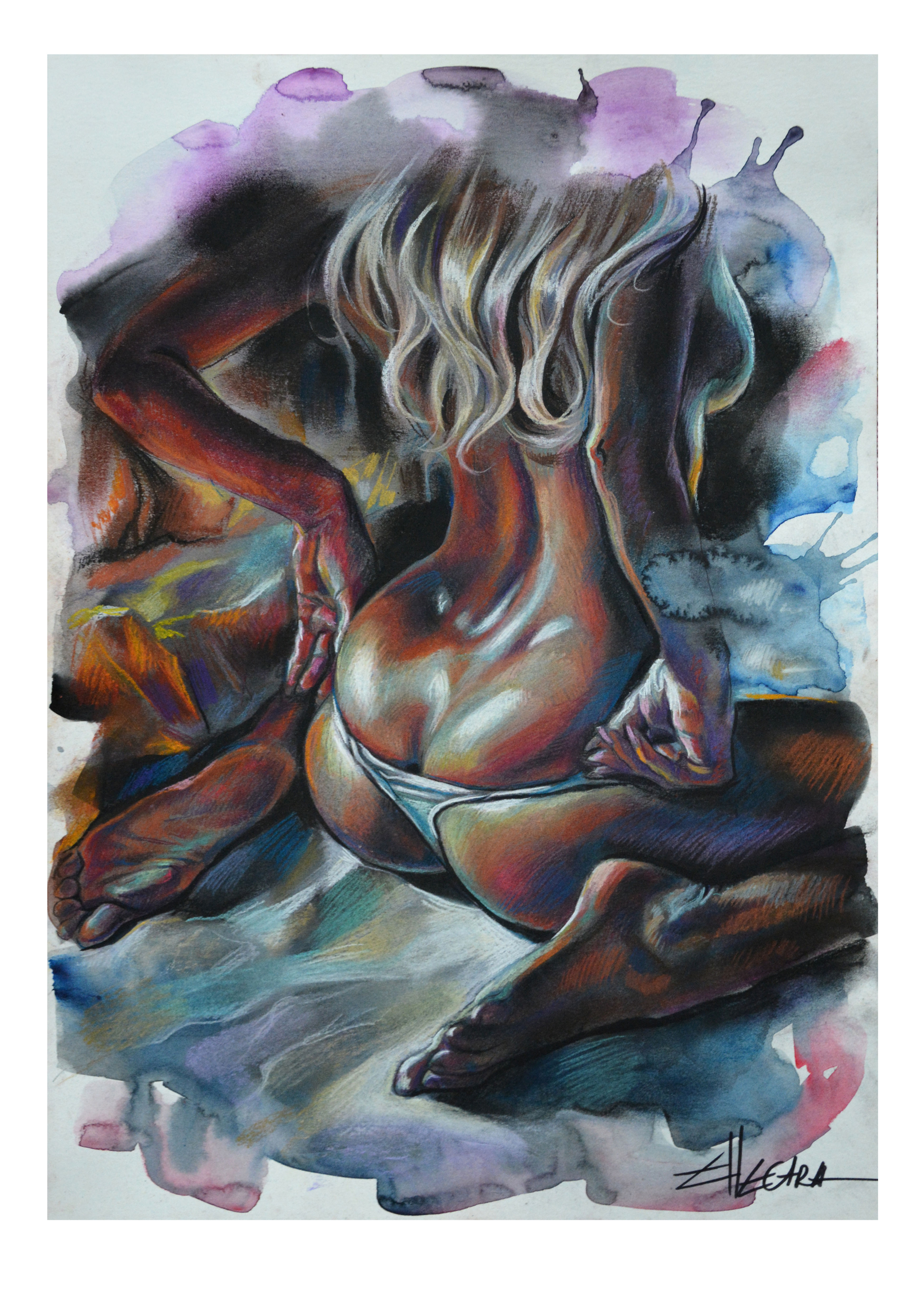 LIMITED EDITION PRINT - CARAMEL