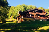 Chalet Blanc Evening Sunshine