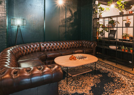 The Yard Coffee Interior