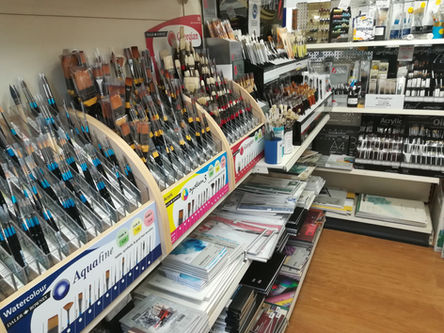 The Art Shop Interior
