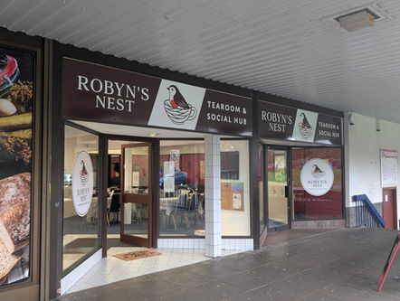 Robyn's Nest Tearoom and Social Hub Exterior