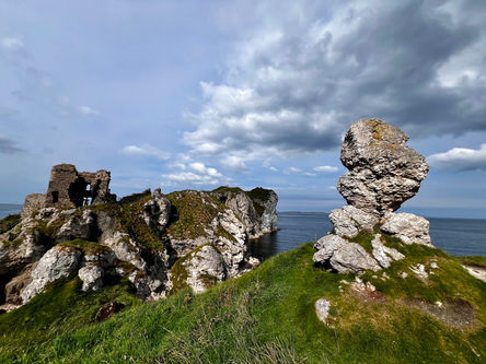 Kinbane Castle Exterior