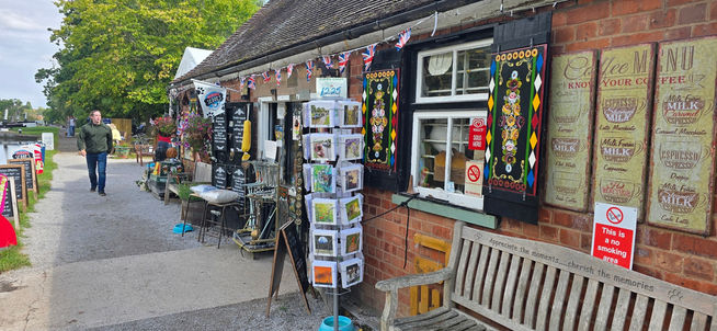 Hatton Locks Cafe Exterior
