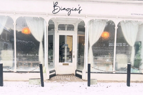 Biagio's Coffee Shop Exterior
