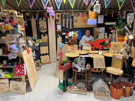 The Makers Market Barn Interior