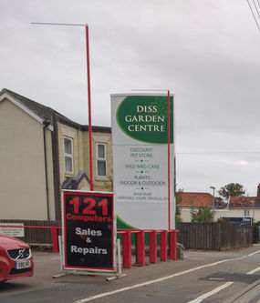 Diss Garden Centre Exterior
