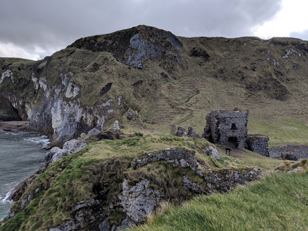 Kinbane Castle Exterior