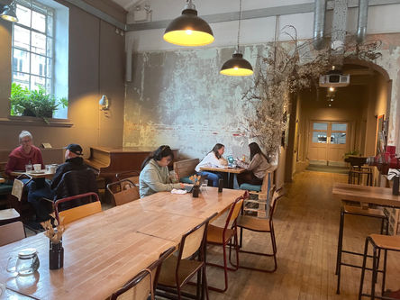 The Hall Café Interior