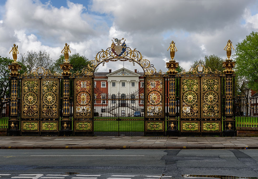Wrought Iron Gates in Warrington