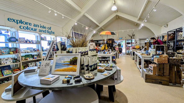 National Trust Shop at Knoll Beach Interior