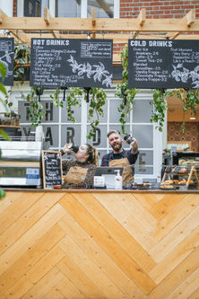 The Yard Coffee Interior