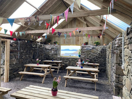 Kerrera Tea Garden and Bunkhouse Interior
