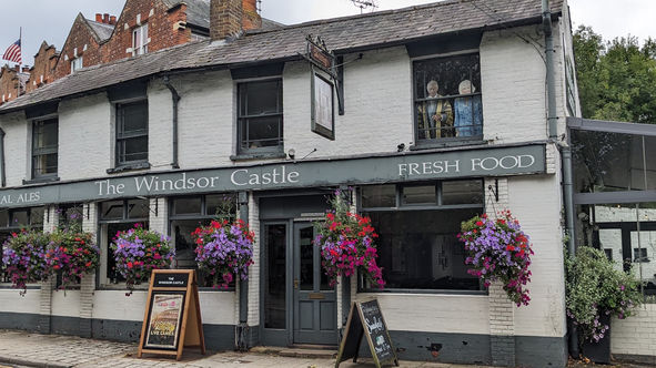 The Windsor Castle Pub Exterior