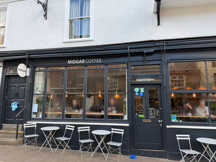 Midgar Coffee Exterior