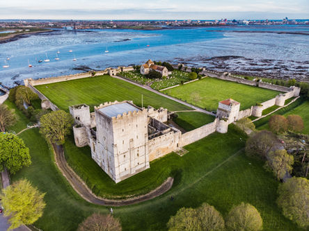 Portchester Castle Exterior