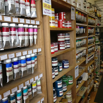 The Art Shop Interior