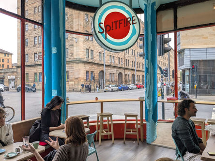 Spitfire Espresso Interior