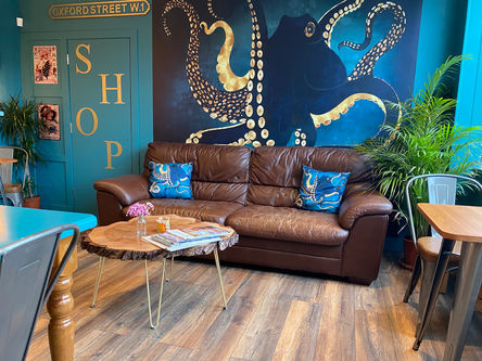 The Halt Coffee Shop Interior