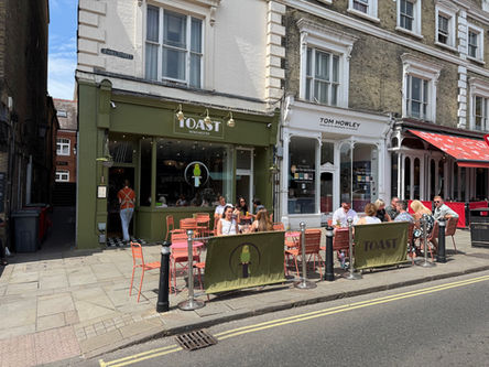 Toast Winchester Exterior