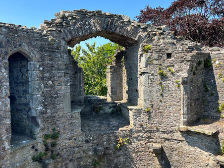 Castell Bronllys Interior