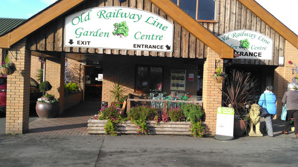 Old Railway Line Garden Centre Exterior