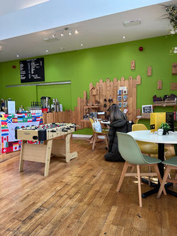 Coffee Saints Interior