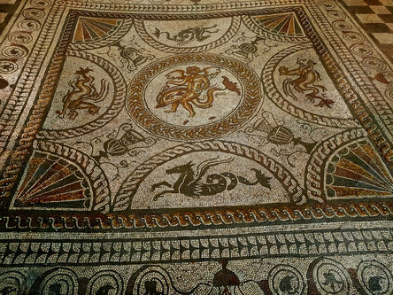 Fishbourne Roman Palace Interior