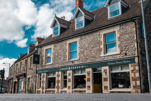 The Sheep & Penguin Exterior