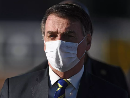 Juez de Brasil ordena al presidente Jair Bolsonaro a usar una máscara facial en público