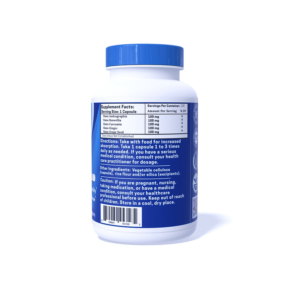 Thumbnail: Nano Joint 500 mg 120 ct - Buy 3 Get 1 Free